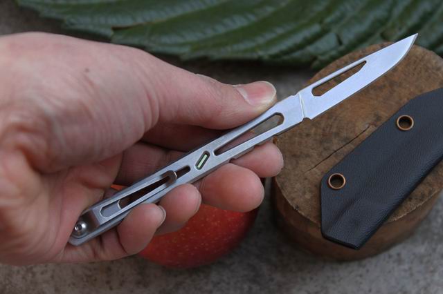 一体式手术刀1代 户外刀(N690钢版)